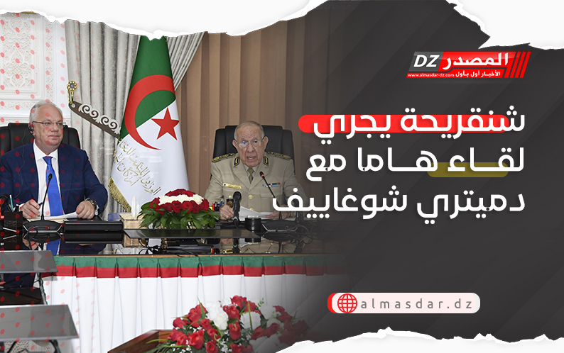 شنقريحة يجري لقاء هاما مع دميتري شوغاييف